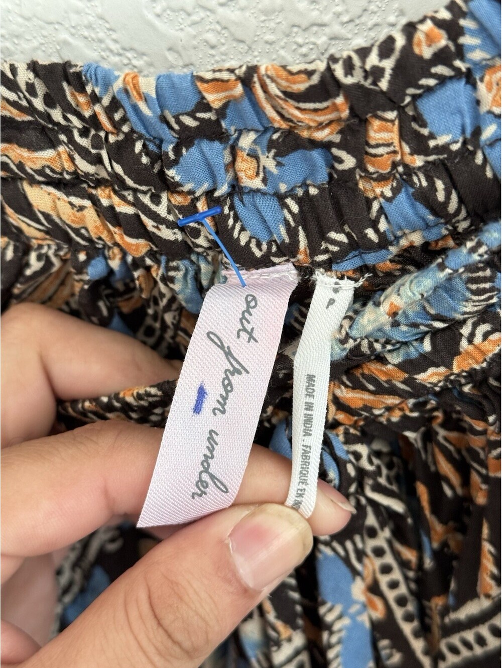 Urban Outfitters Out From Under Size Small Jasmine Floral Print Balloon Pants - Picture 4 of 6